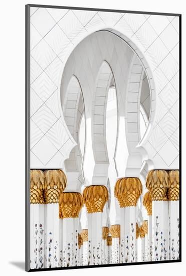 White Mosque - Arch-Philippe HUGONNARD-Mounted Photographic Print