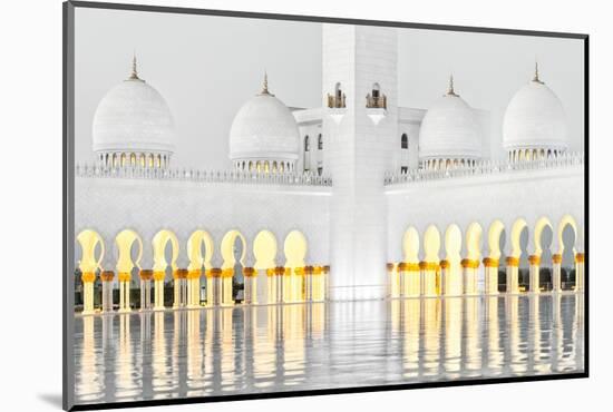 White Mosque - Between Shadow and Light-Philippe HUGONNARD-Mounted Photographic Print