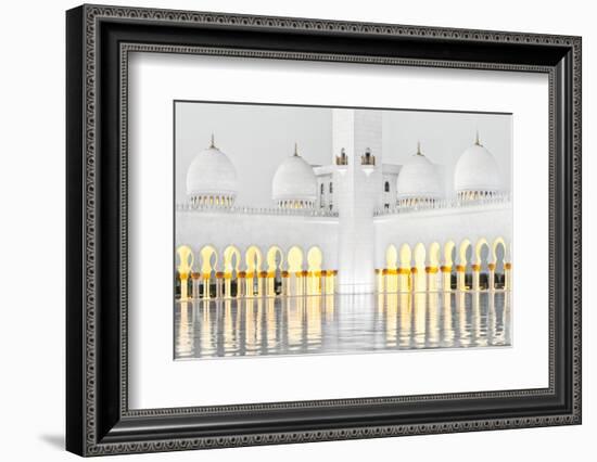 White Mosque - Between Shadow and Light-Philippe HUGONNARD-Framed Photographic Print