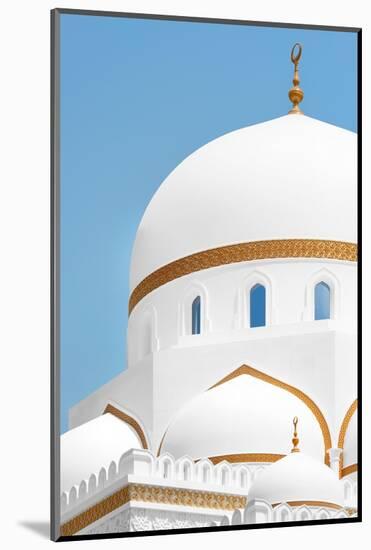 White Mosque - Blue Sky-Philippe HUGONNARD-Mounted Photographic Print