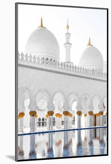 White Mosque - Crystal Reflections-Philippe HUGONNARD-Mounted Photographic Print