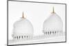 White Mosque - Double Dome-Philippe HUGONNARD-Mounted Photographic Print