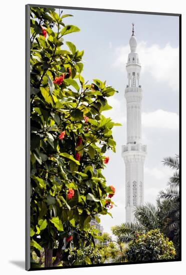 White Mosque - Dubai Minaret-Philippe HUGONNARD-Mounted Photographic Print