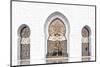 White Mosque - Marble Doors-Philippe HUGONNARD-Mounted Photographic Print