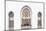 White Mosque - Marble Doors-Philippe HUGONNARD-Mounted Photographic Print