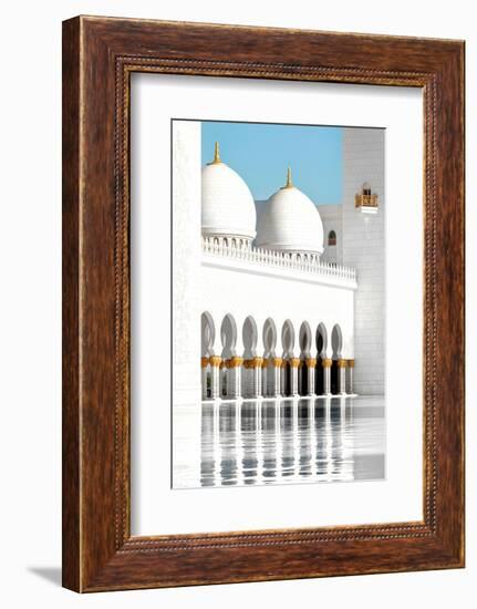 White Mosque - Reflections-Philippe HUGONNARD-Framed Photographic Print