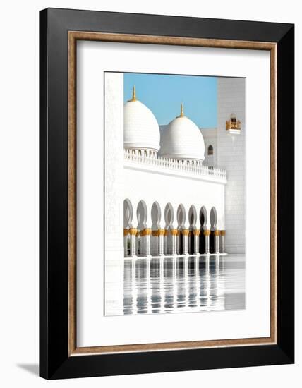 White Mosque - Reflections-Philippe HUGONNARD-Framed Photographic Print