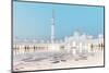 White Mosque - Sheikh Zayed Nightfall-Philippe HUGONNARD-Mounted Photographic Print