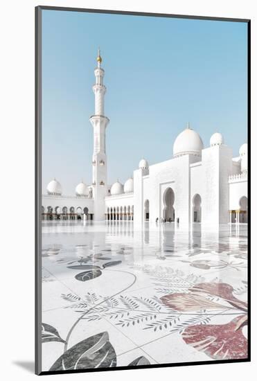 White Mosque - Sheikh Zayed-Philippe HUGONNARD-Mounted Photographic Print