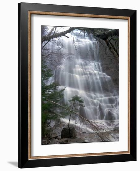 White Mountain Waterfalls-Jim Cole-Framed Photographic Print