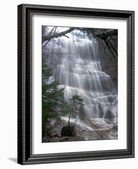 White Mountain Waterfalls-Jim Cole-Framed Photographic Print