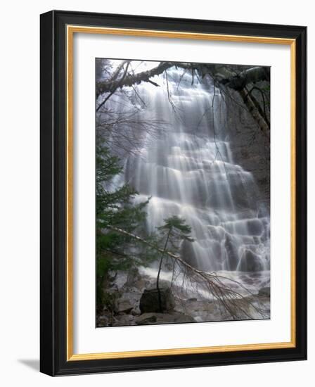 White Mountain Waterfalls-Jim Cole-Framed Photographic Print