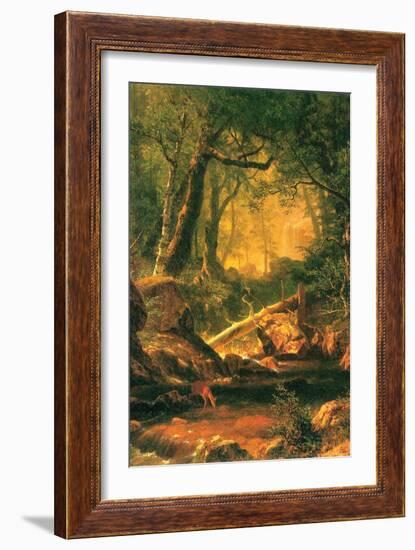 White Mountains, New Hampshire-Albert Bierstadt-Framed Art Print