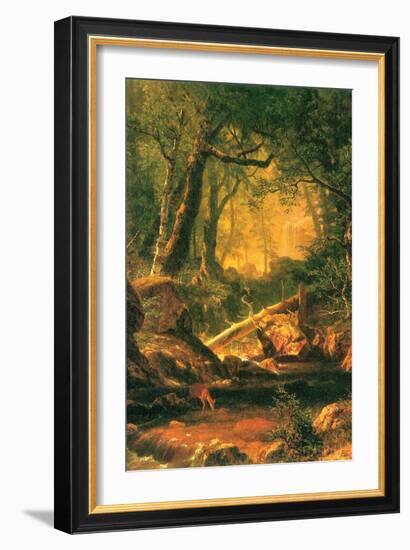 White Mountains, New Hampshire-Albert Bierstadt-Framed Premium Giclee Print