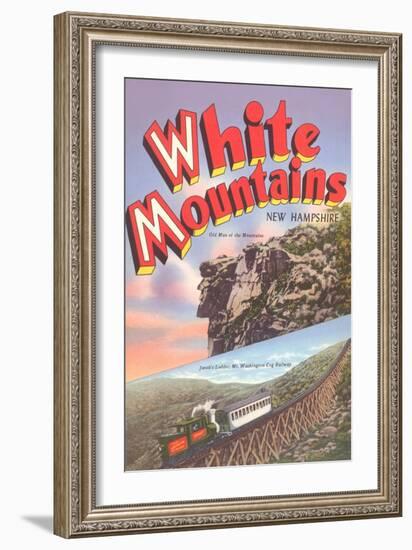 White Mountains, New Hampshire-null-Framed Art Print
