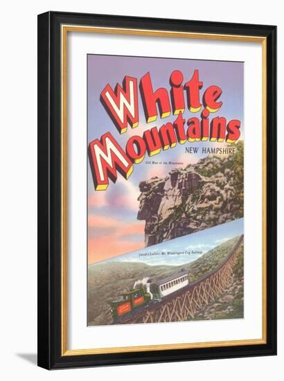 White Mountains, New Hampshire-null-Framed Art Print