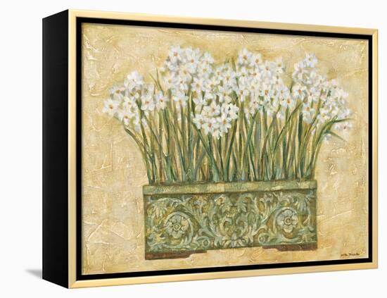 White Narcissus-Eva Misa-Framed Stretched Canvas