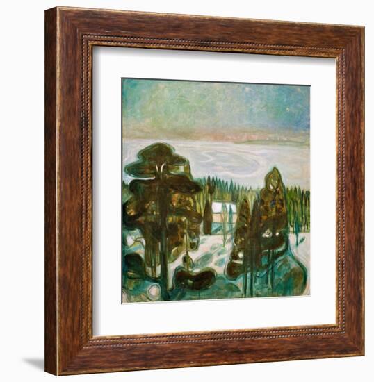 White Night, 1901-Edvard Munch-Framed Giclee Print