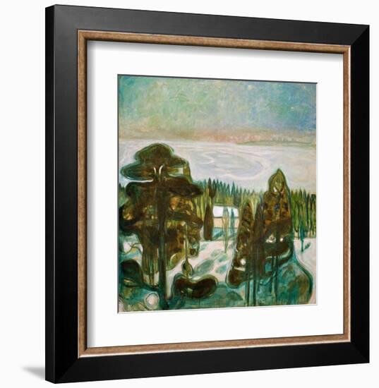 White Night, 1901-Edvard Munch-Framed Giclee Print