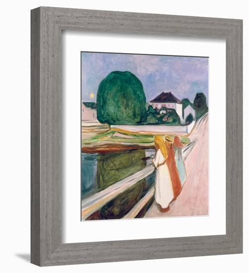 White Night, 1903-Edvard Munch-Framed Giclee Print