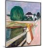 White Night, 1903-Edvard Munch-Mounted Giclee Print