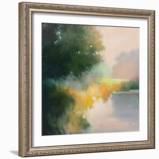 White Oak Pond-Julia Purinton-Framed Art Print