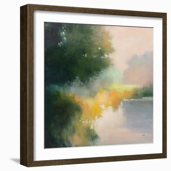 White Oak Pond-Julia Purinton-Framed Art Print