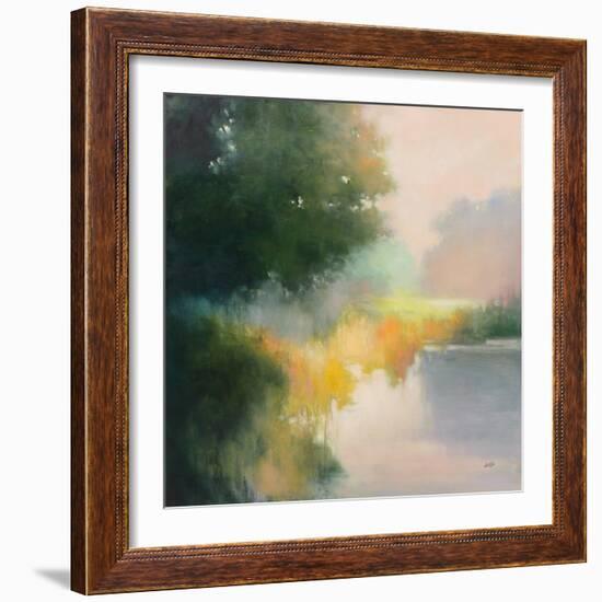 White Oak Pond-Julia Purinton-Framed Art Print