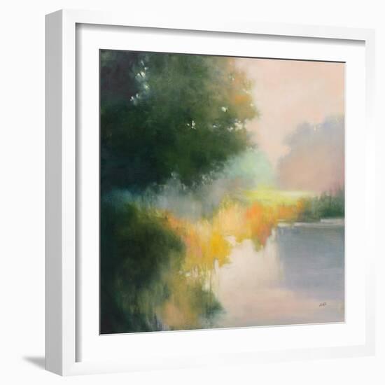 White Oak Pond-Julia Purinton-Framed Art Print