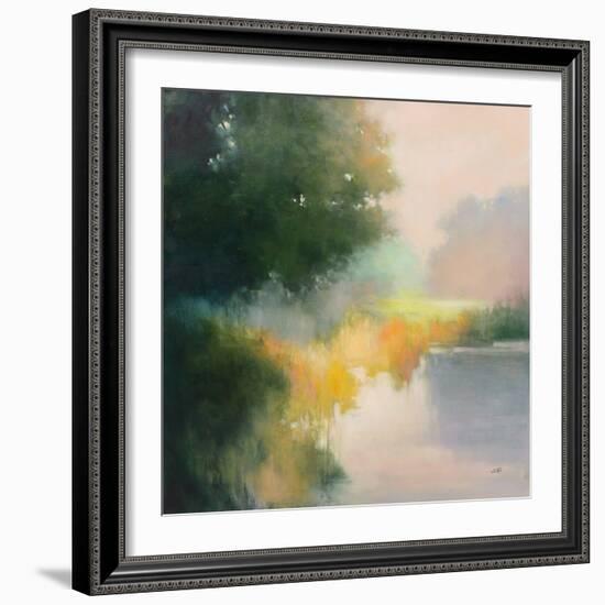 White Oak Pond-Julia Purinton-Framed Art Print