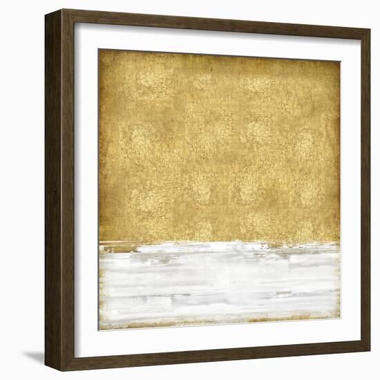 White on Gold I-Sofia Gordon-Framed Art Print