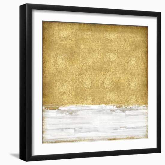 White on Gold I-Sofia Gordon-Framed Art Print