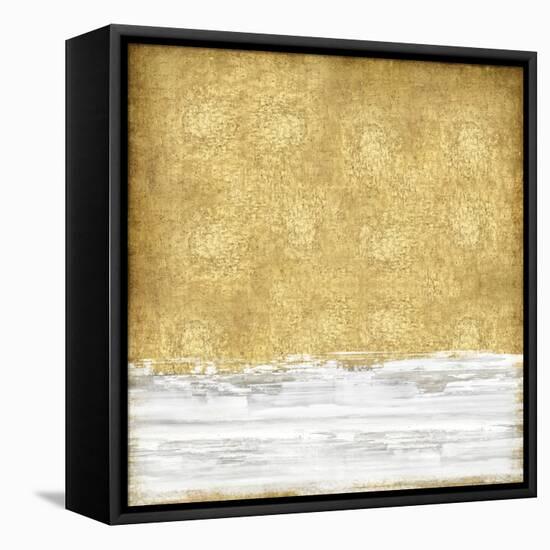 White on Gold II-Sofia Gordon-Framed Stretched Canvas