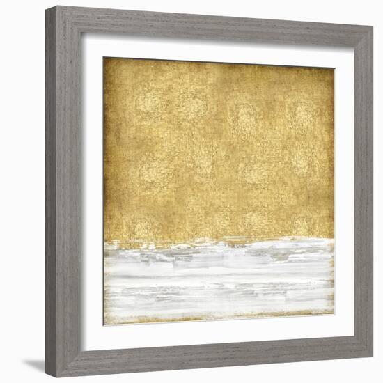 White on Gold II-Sofia Gordon-Framed Art Print