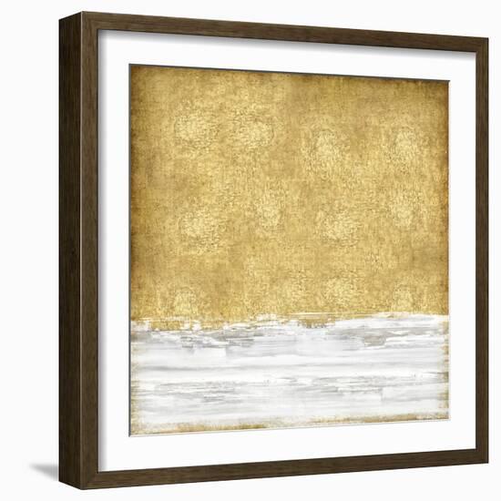 White on Gold II-Sofia Gordon-Framed Art Print