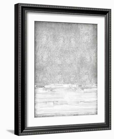 White on Silver I-Sofia Gordon-Framed Art Print