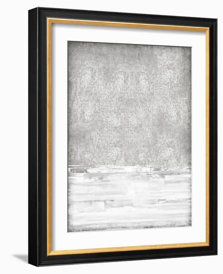 White on Silver I-Sofia Gordon-Framed Art Print