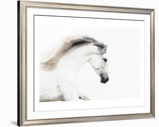 White on White-Melanie Snowhite-Framed Art Print