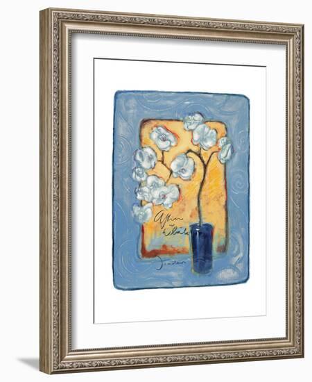 White Orchid-Joadoor-Framed Art Print