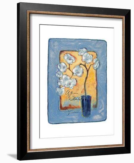 White Orchid-Joadoor-Framed Art Print