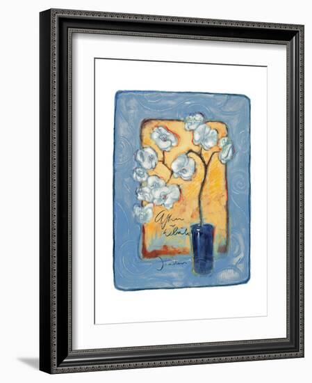 White Orchid-Joadoor-Framed Art Print