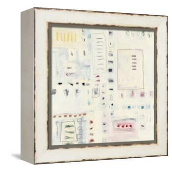 White Out-Nikki Galapon-Framed Stretched Canvas
