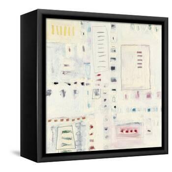 White Out-Nikki Galapon-Framed Stretched Canvas