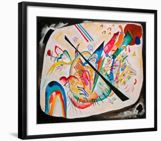 White Oval, 1919-Wassily Kandinsky-Framed Giclee Print