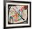 White Oval, 1919-Wassily Kandinsky-Framed Giclee Print