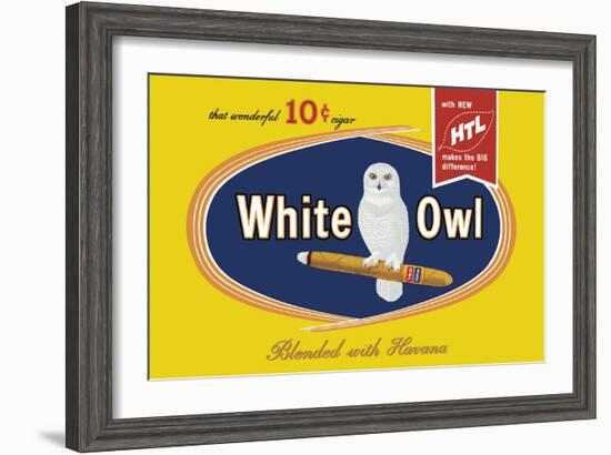 White Owl Cigars-null-Framed Art Print