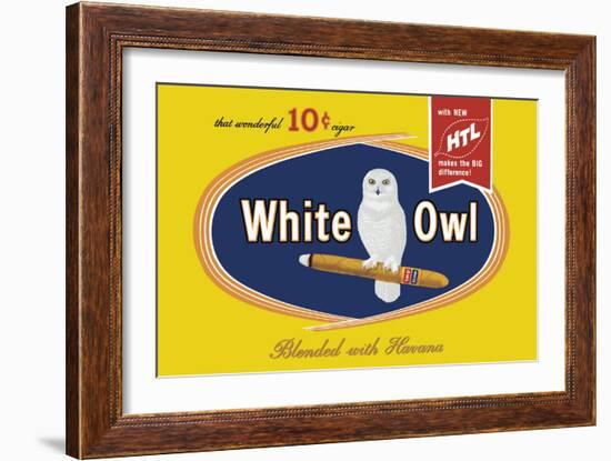 White Owl Cigars-null-Framed Art Print