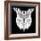 White Owl Mesh-Lisa Kroll-Framed Art Print