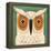 White Owl-Ryan Fowler-Framed Stretched Canvas