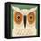 White Owl-Ryan Fowler-Framed Stretched Canvas